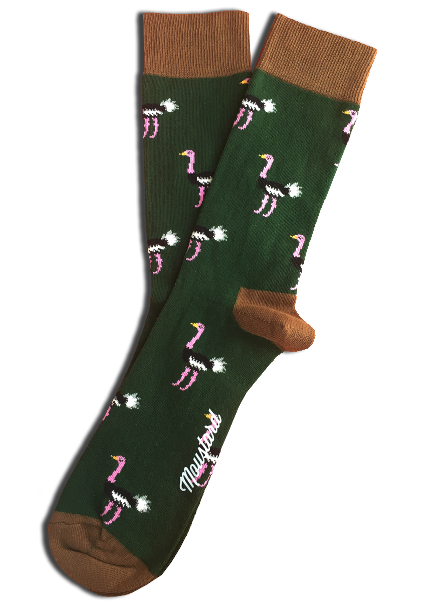 Ostrich socks