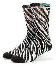 Load image into Gallery viewer, Zebra print socks